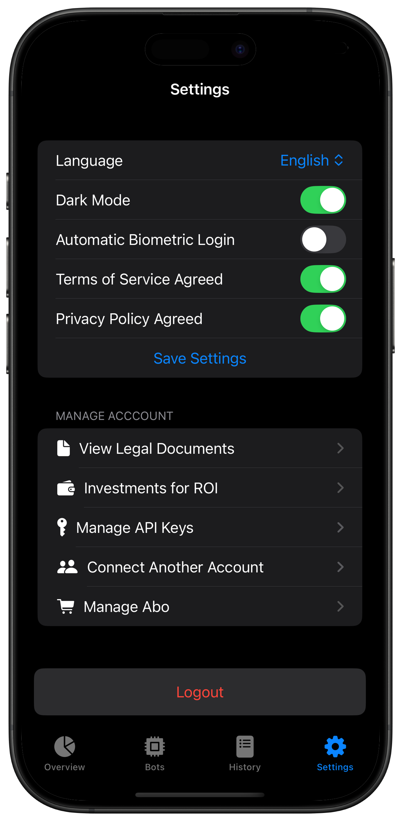 Screenshot: Biometric Prompt